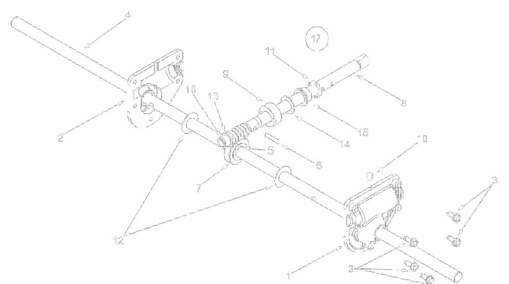 Gear Assembly Diagram and Parts List for 31AE600E161 2002 Yard Machines Snow Blower